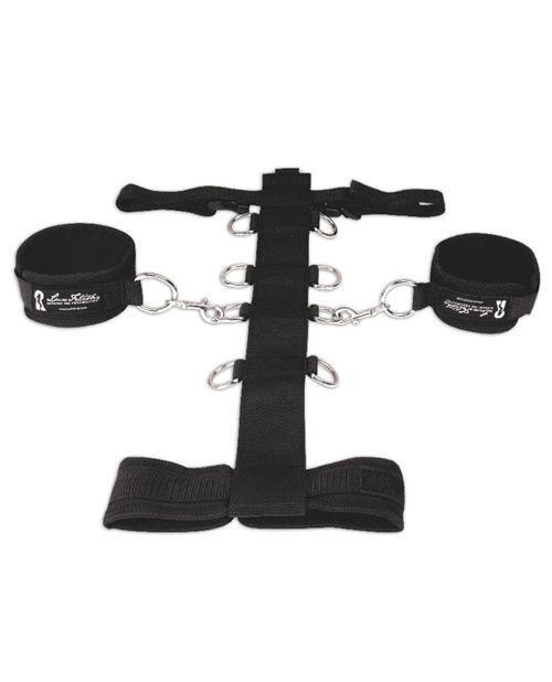 image of product,Lux Fetish 3 Pc Adjustable Neck & Wristraint Set - SEXYEONE 