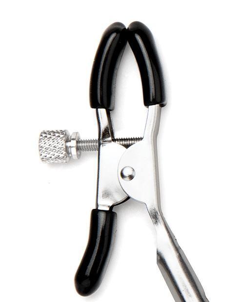 Lux Fetish Adjustable Nipple Clips & Clit Clamp - SEXYEONE 