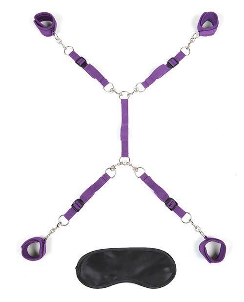 product image,Lux Fetish Bed Spreader - Purple - SEXYEONE 