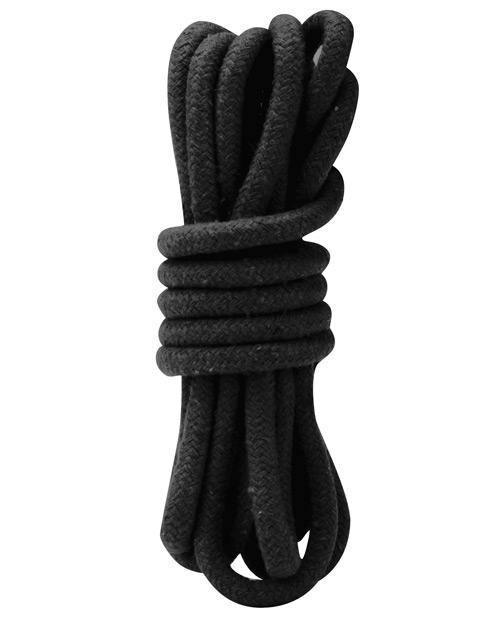 image of product,Lux Fetish Bondage Rope - Black - SEXYEONE