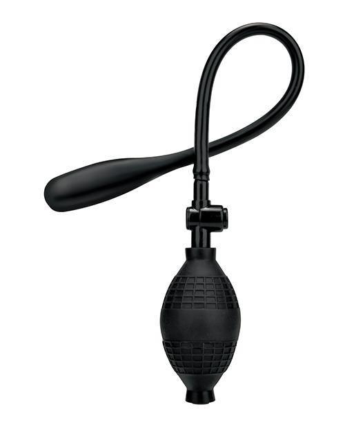 image of product,Lux Fetish Classic Inflatable Anal Balloon - Black - SEXYEONE 