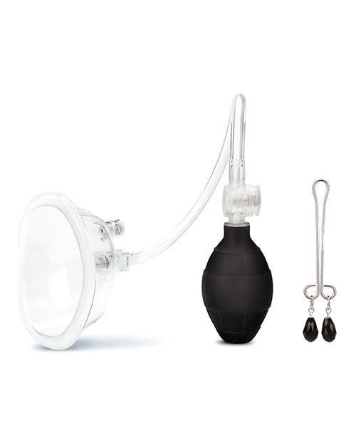 image of product,Lux Fetish Deluxe Pussy Pump W- Quick Release Valves - SEXYEONE