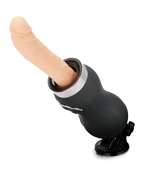 image of product,Lux Fetish Rechargeable Thrusting Compact Sex Machine W-remote - SEXYEONE