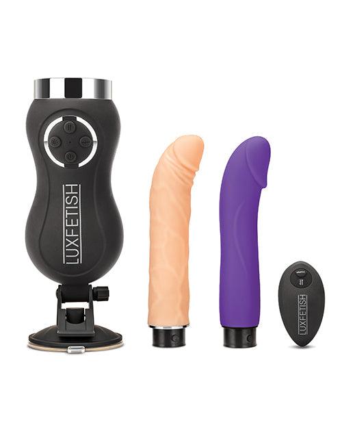 image of product,Lux Fetish Rechargeable Thrusting Compact Sex Machine W-remote - SEXYEONE