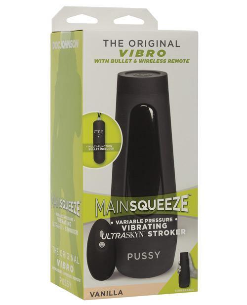 product image, Main Squeeze Original Vibro Pussy - Flesh - SEXYEONE