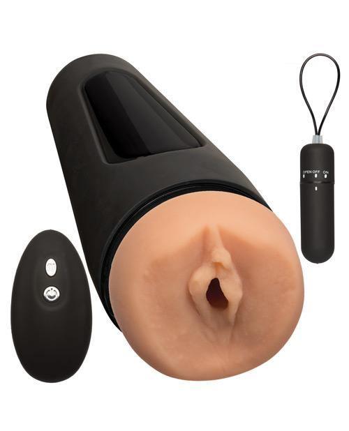 image of product,Main Squeeze Original Vibro Pussy - Flesh - SEXYEONE