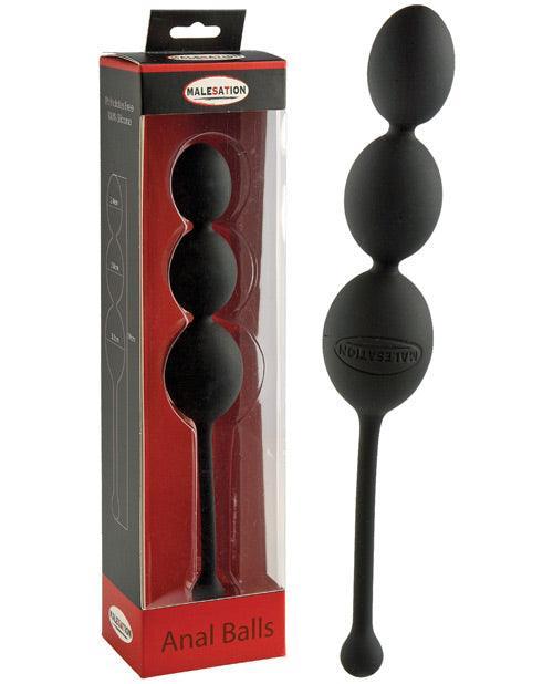 product image, Malesation Anal Balls - Black - SEXYEONE