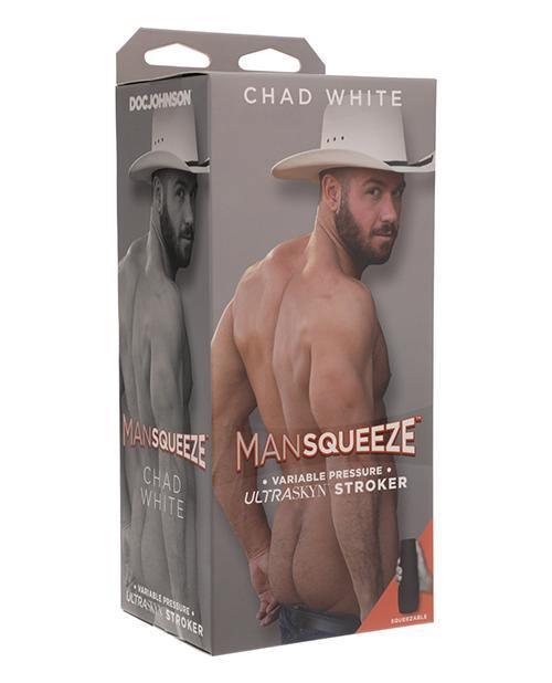 product image, Man Squeeze Ultraskyn Ass Stroker - Chad White - SEXYEONE 