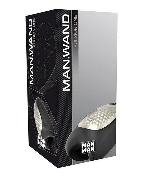 product image, Man Wand Heat And Vibration Pulsion - Black - SEXYEONE 