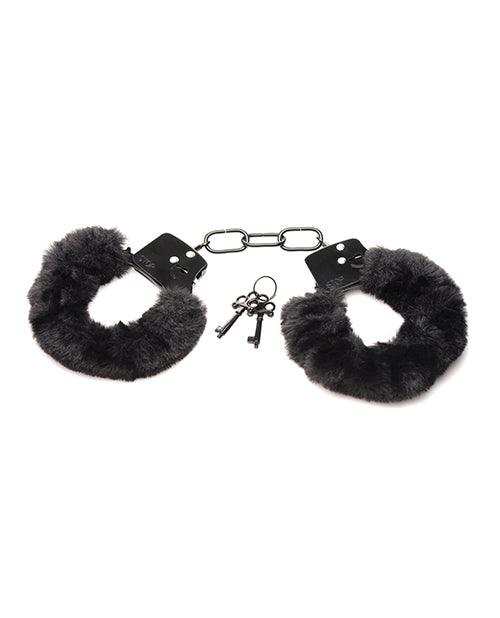 image of product,Master Series Cuffed In Fur Furry Handcuffs - SEXYEONE