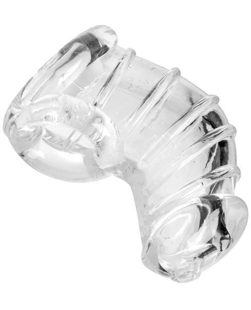 image of product,Master Series Detained Soft Body Chastity Cage - SEXYEONE 