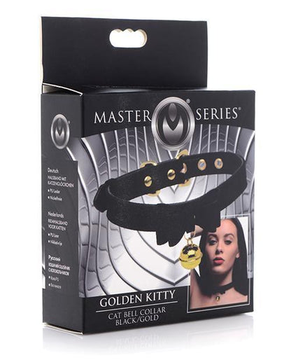 Master Series Golden Kitty Cat Bell Collar - SEXYEONE 
