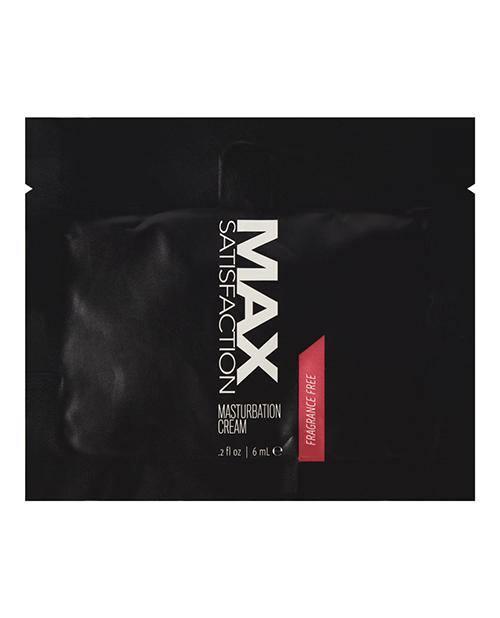 Max Satisfaction Masturbation Cream Foil - 6 Ml Pack Of 24 - SEXYEONE 