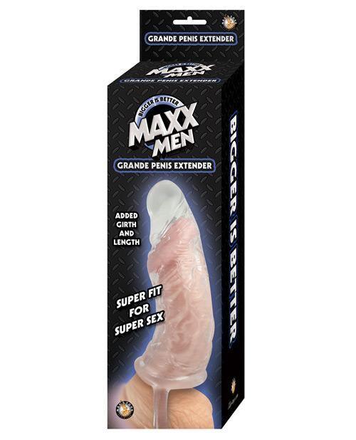 Maxx Men Grand Penis Sleeve - Clear - SEXYEONE 