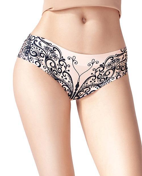 product image, Mememe Lace Butterfly Printed Slip - SEXYEONE