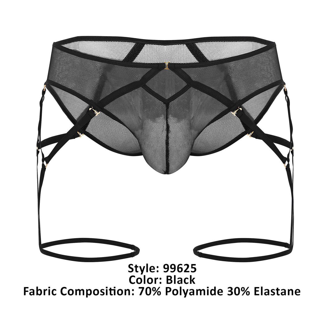 image of product,Mesh Garter Briefs - {{ SEXYEONE }}