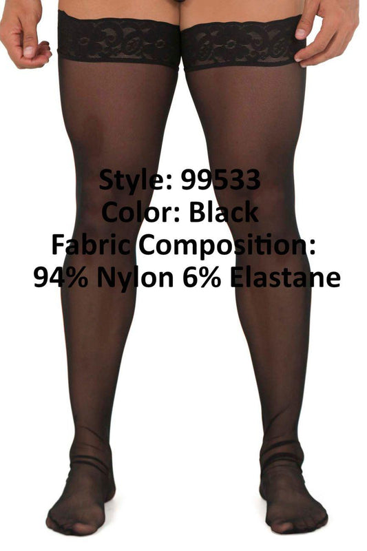 product image,Mesh Thigh Highs - {{ SEXYEONE }}
