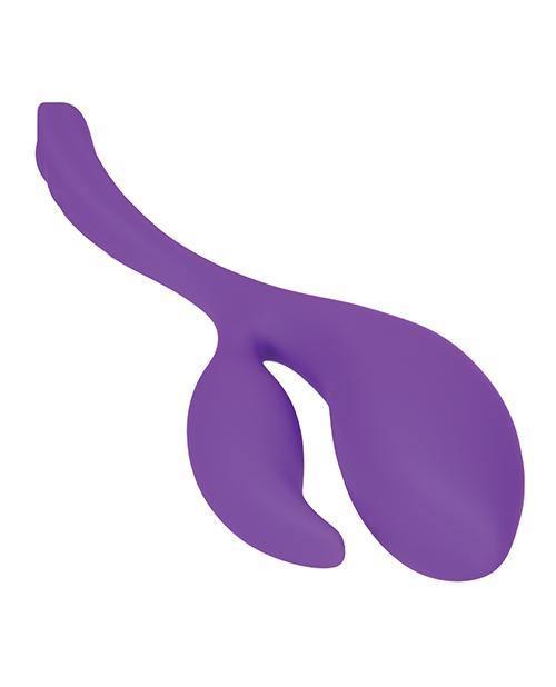 image of product,Mini Marvels Silicone Marvelous Climaxer - Purple - SEXYEONE 
