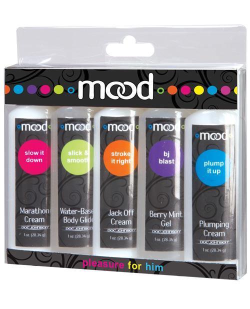product image, Mood Lube Pleasure - Asst. Pack Of 5 - SEXYEONE 
