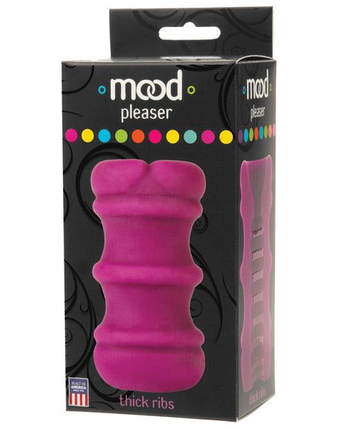 product image, Mood Ultraskyn Thick Ribbed Stroker - Purple - SEXYEONE
