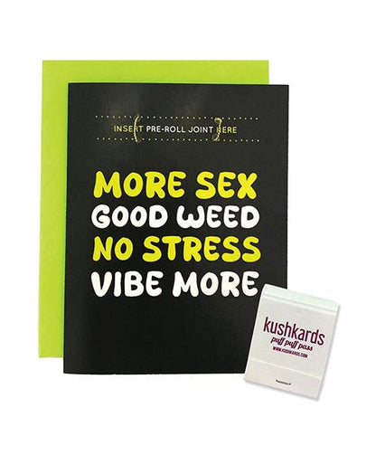 More Sex Greeting Card w/Matchbook - SEXYEONE