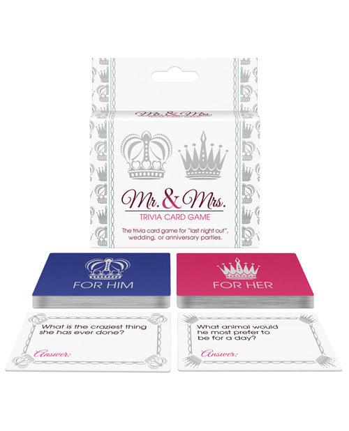 product image, Mr. & Mrs. Trivia Card Game - SEXYEONE
