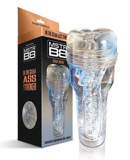 image of product,Mstr B8 In The Clear Anal Stroker - Clear - {{ SEXYEONE }}