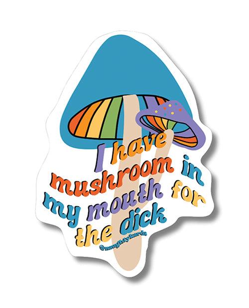Mushroom D Naughty Sticker - Pack Of 3 - SEXYEONE