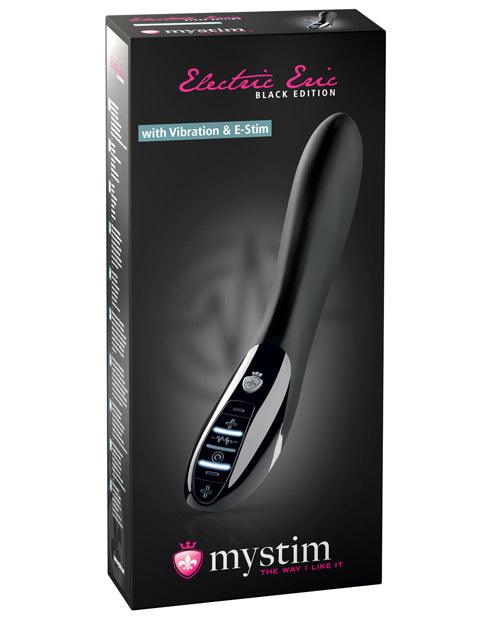 product image, Mystim Electric Eric Estim Vibrator Black Edition - Black - {{ SEXYEONE }}