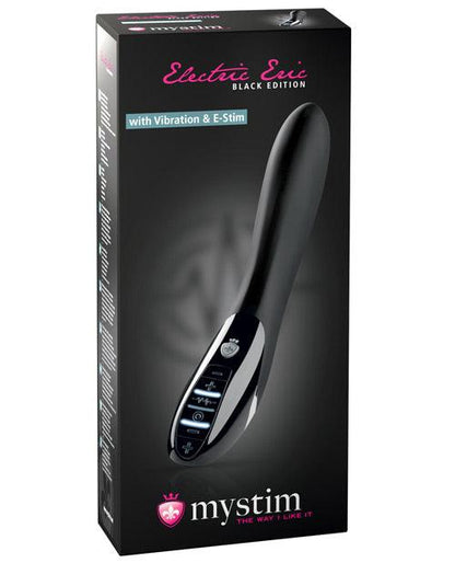 Mystim Electric Eric Estim Vibrator Black Edition - Black - {{ SEXYEONE }}