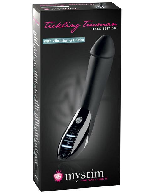 product image, Mystim Tickling Truman Estim Vibrator Black Edition - Black - {{ SEXYEONE }}