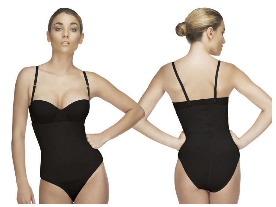 Nadine Strapless Bodysuit in Bikini