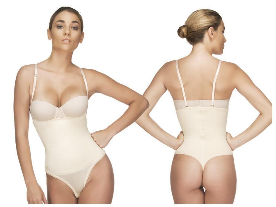 product image, Nadine Strapless Bodysuit in Thong - {{ SEXYEONE }}