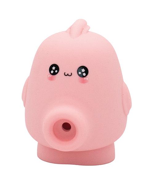 product image, Natalie's Toy Box Kawaii Kiss Clit Flicker & Air Stimulator - Pink - SEXYEONE