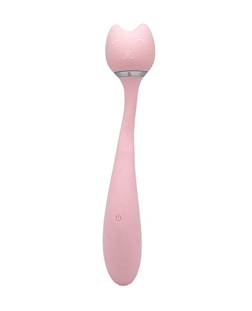 product image, Natalie's Toy Box Purrs Like A Kitten Stim & Vibe - Pink - SEXYEONE