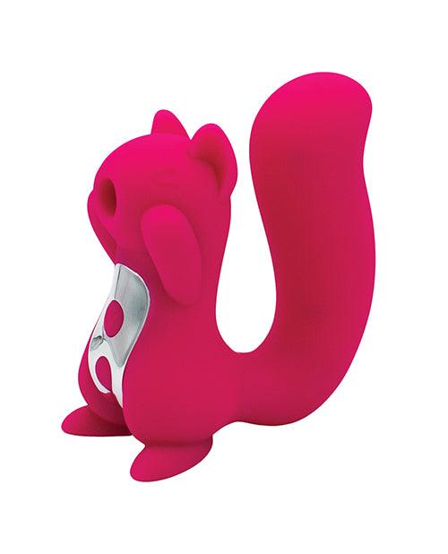 product image, Natalie's Toy Box Screaming Squirrel Pulsing And Vibrating - Red - SEXYEONE
