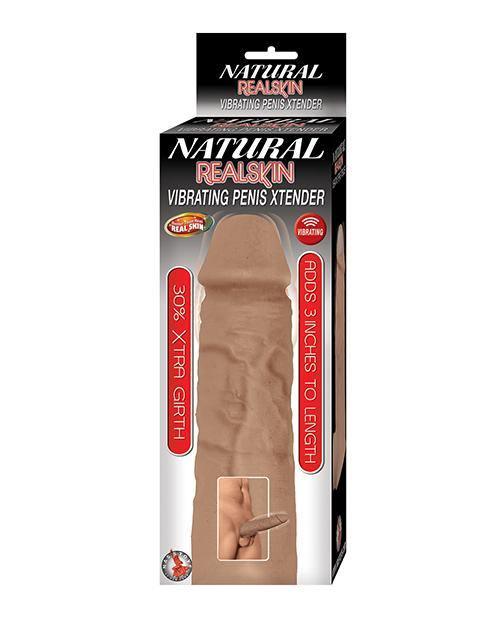 product image, Natural Realskin Vibrating Penis Xtender - - SEXYEONE 