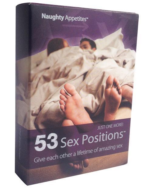 Naughty Appetites 53 Sex Positions Card Game - SEXYEONE 