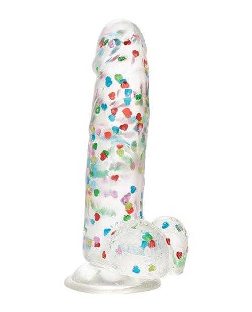 Naughty Bits I Love Dick Heart Filled Dong - Multicolor - {{ SEXYEONE }}