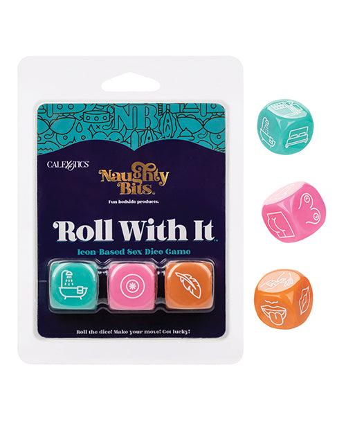 product image, Naughty Bits Roll With It Icon Based Sex Dice - SEXYEONE