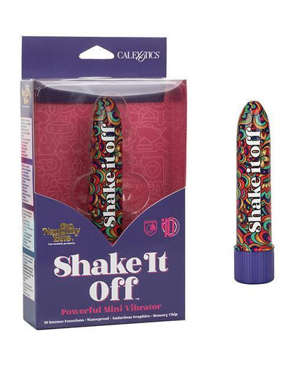 Naughty Bits Shake It Off Powerful Mini Vibrator - Multi Color - SEXYEONE 