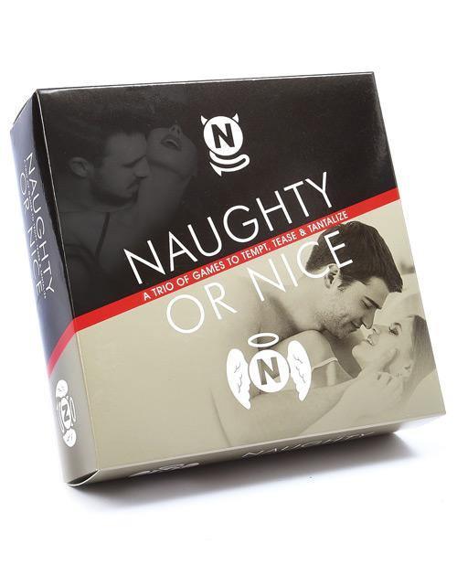 product image, Naughty Or Nice - A Trio Of Games To Tempt, Tease, & Tantilize - SEXYEONE 
