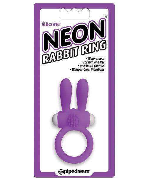 image of product,Neon Luv Touch Rabbit Ring - SEXYEONE 