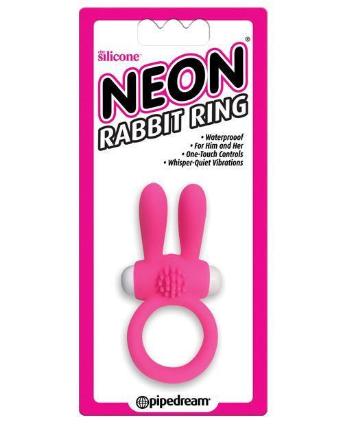 image of product,Neon Luv Touch Rabbit Ring - SEXYEONE 