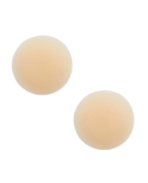 product image, Neva Nude Ice Queen Skin Invisible Reusable Silicone Pasties - Nude O-s - SEXYEONE