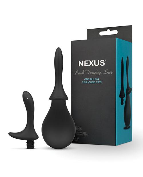 product image, Nexus Anal Douche Set - Black - {{ SEXYEONE }}