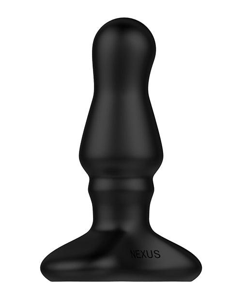 image of product,Nexus Bolster Butt Plug  W-inflatable Tip - Black - {{ SEXYEONE }}