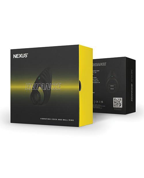 image of product,Nexus Enhance Cock & Ball Ring - Black - SEXYEONE