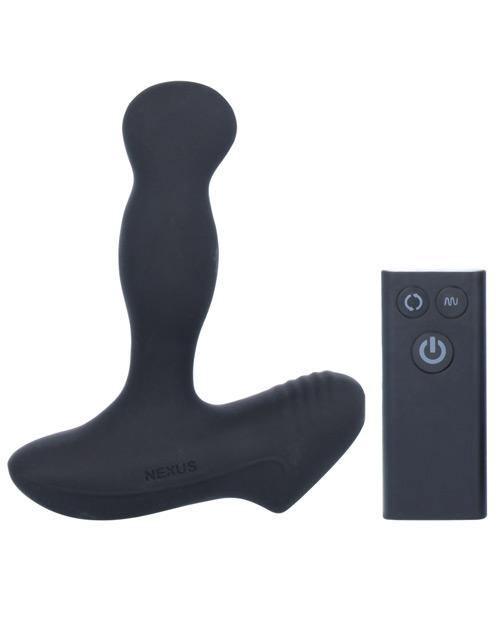 image of product,Nexus Revo Slim Rotating Prostate Massager - Black - SEXYEONE 