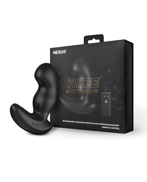 Nexus Ride Extreme Vibrating Prostate & Perineum Massager - Black - SEXYEONE